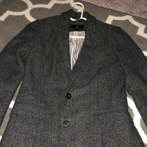 Grey fitted blazer